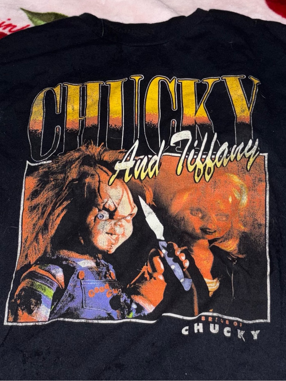 chucky and tiffany t shirt